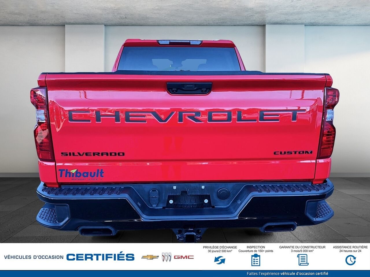 2026 CHEVROLET SILVERADO Custom Trail Boss cabine multiplace 4RM 157 po Red Montmagny - photo #2