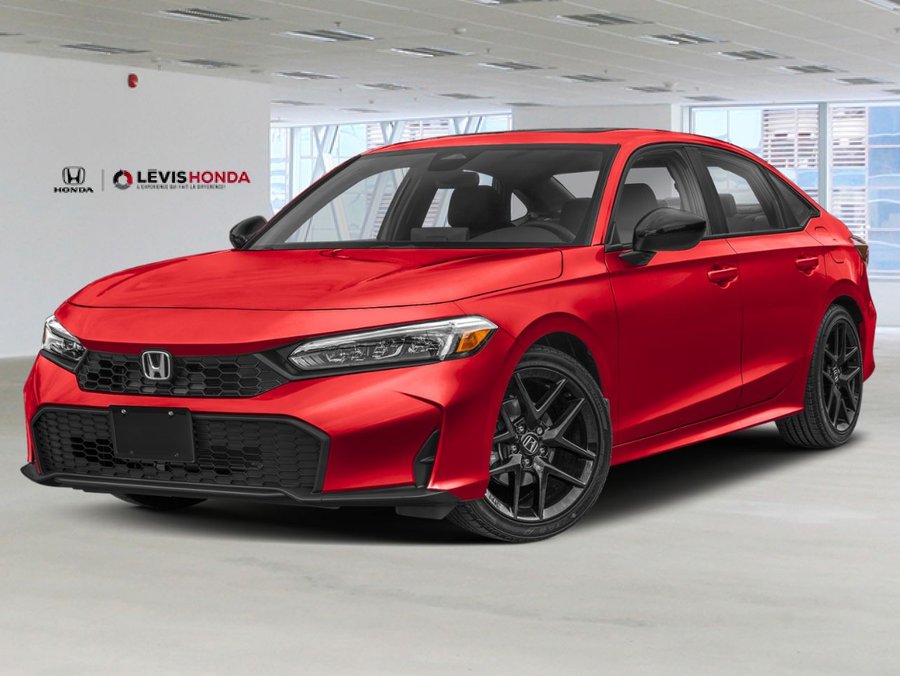 2026 HONDA Civic Sedan Sport CVT Rallye Red