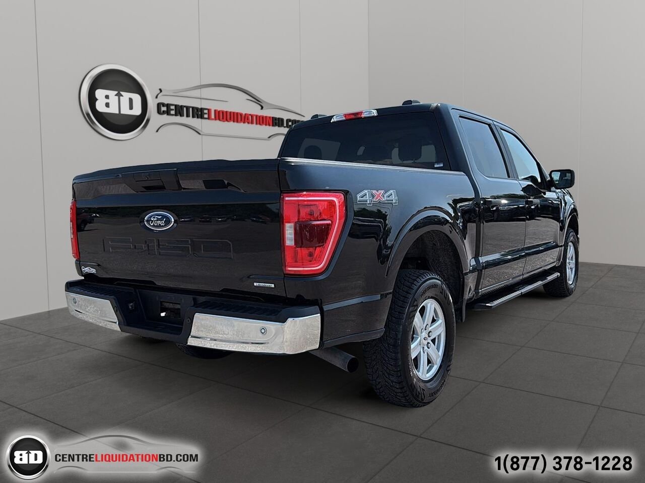 Ford F-150 XLT cabine SuperCrew 4RM caisse de 5,5 pi | BD0356 2021 Noir Granby - photo #5