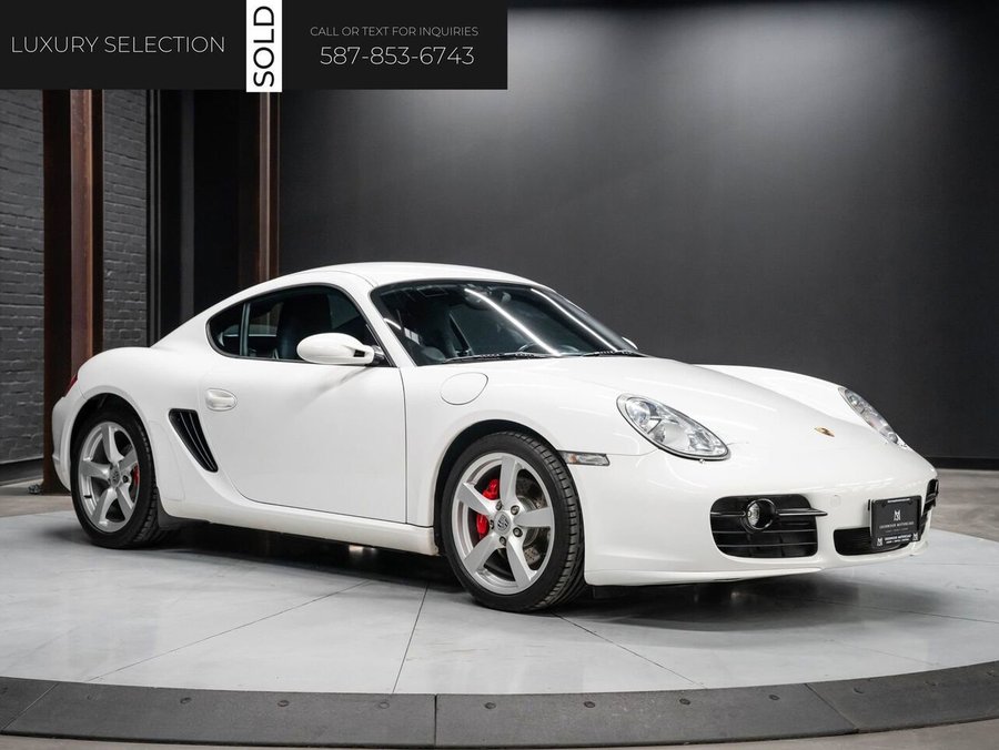 2006 Porsche Cayman S 2006 White