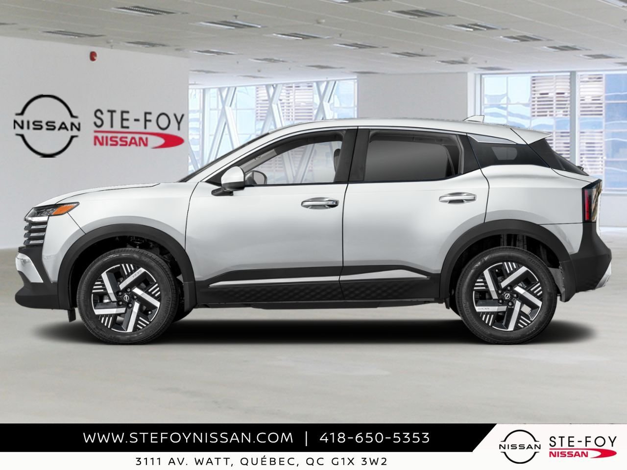 NISSAN Kicks 2026 Blanc d'Aspen triple couche Ste-Foy - photo #2