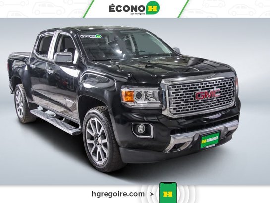 2017 GMC Canyon 4WD DENALI A/C CUIR GR ELEC CAMERA RECUL MAGS Black