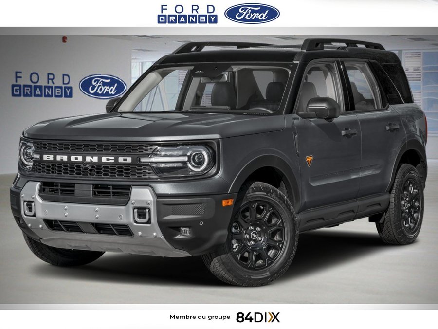 2026 Ford Bronco Sport Carbonized Grey Metallic