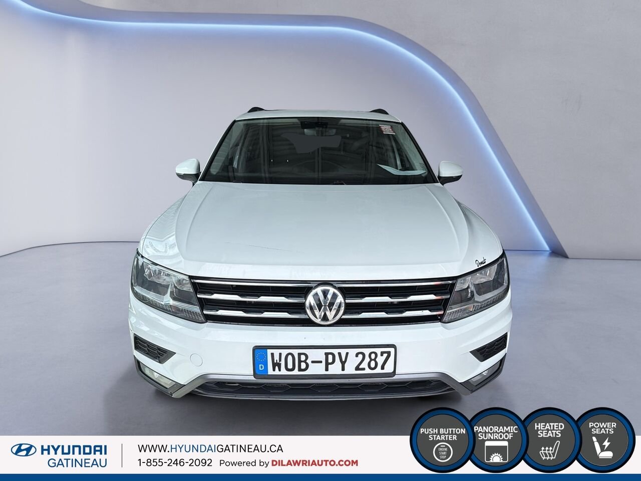 Volkswagen Tiguan 2020 Blanc Gatineau - photo #1
