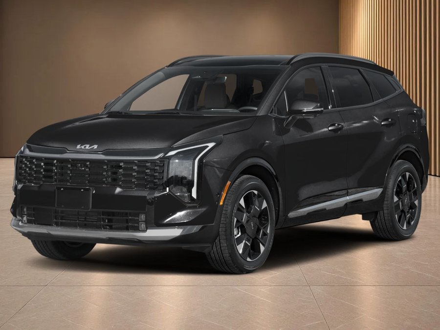 KIA Sportage hybride SX TI avec intérieur rouge 2027 Noir fusion