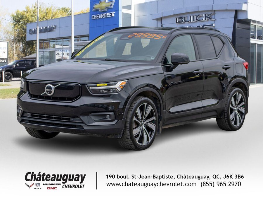 Volvo Recharge XC40 tout électrique XC40 Recharge Plus 2022 Noir