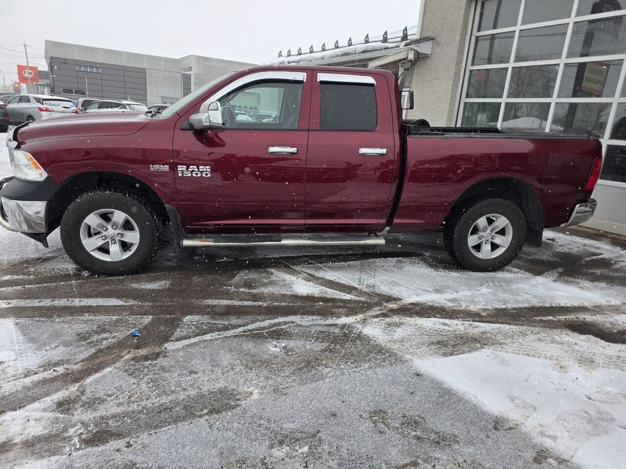 2017 Ram 1500 Red  - photo #2