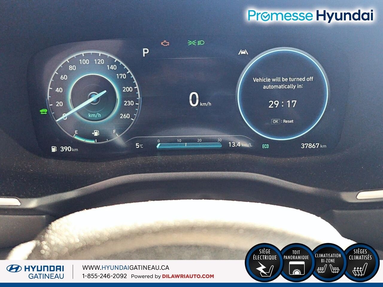 2023 Hyundai Santa Fe Hybrid Luxe TI Grey Ottawa & Gatineau - photo #12