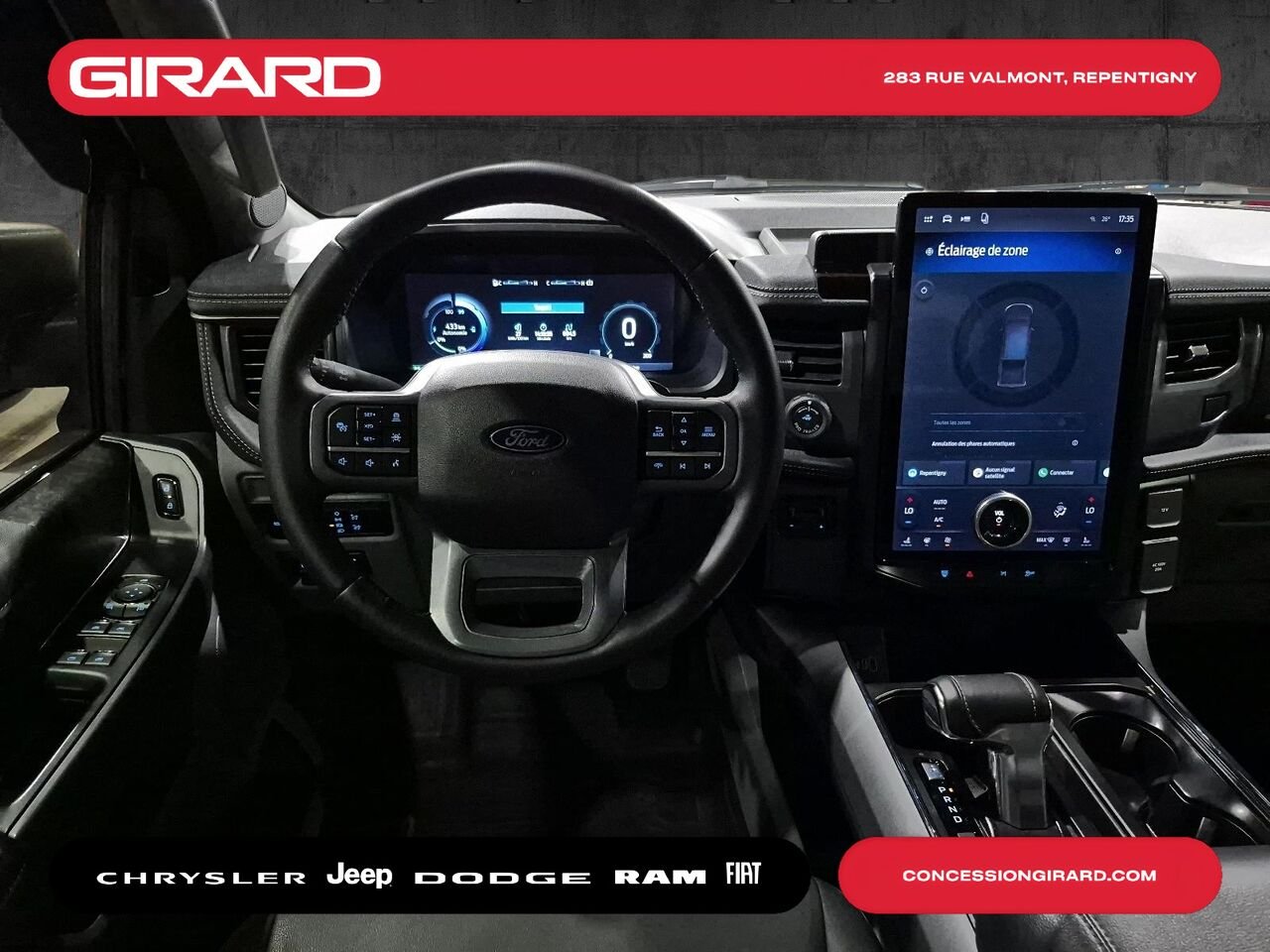 Ford F-150 LIGHTNING 2025 Blanc Repentigny - photo #15