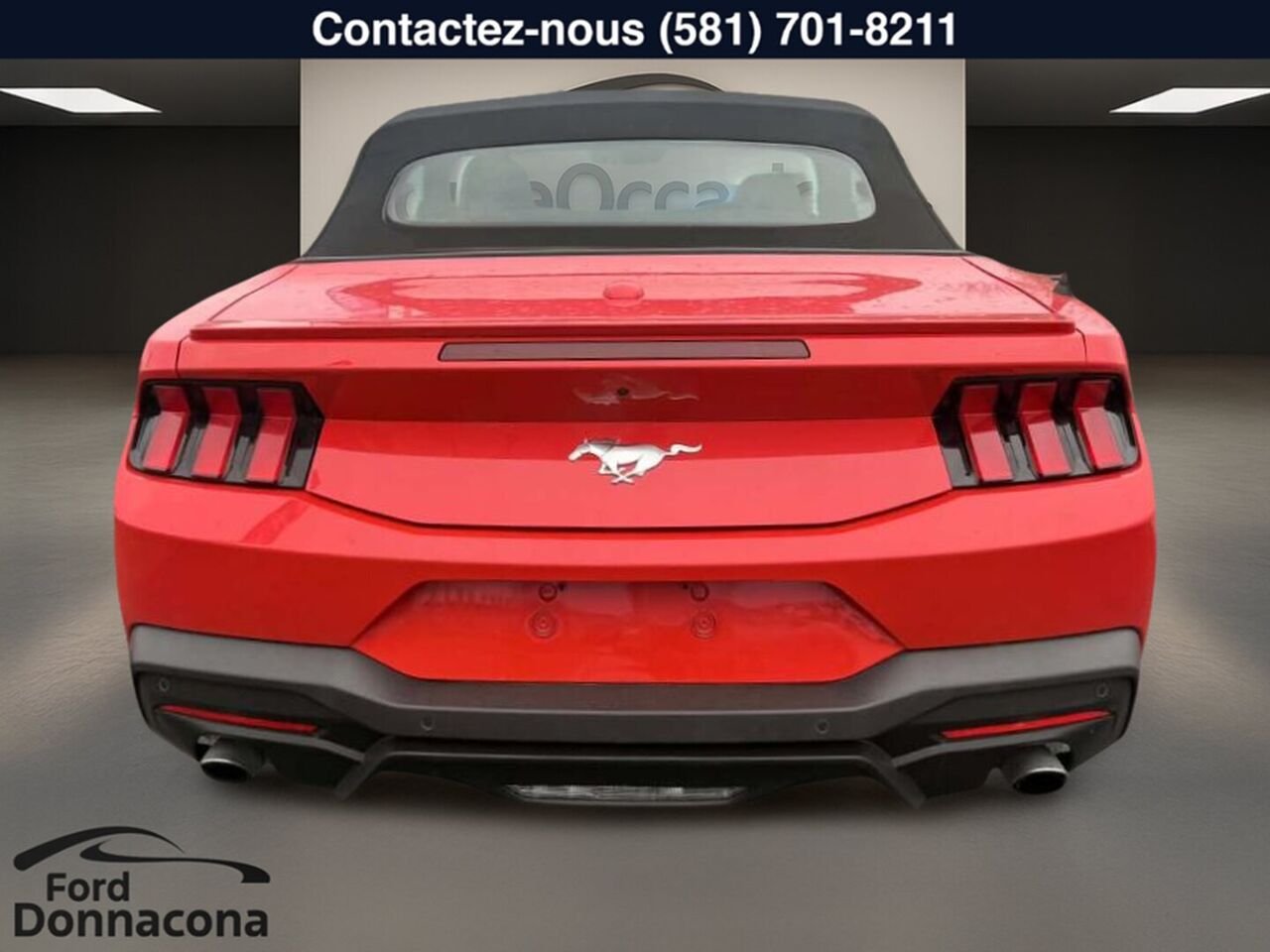 2025 Ford Mustang Red  - photo #3
