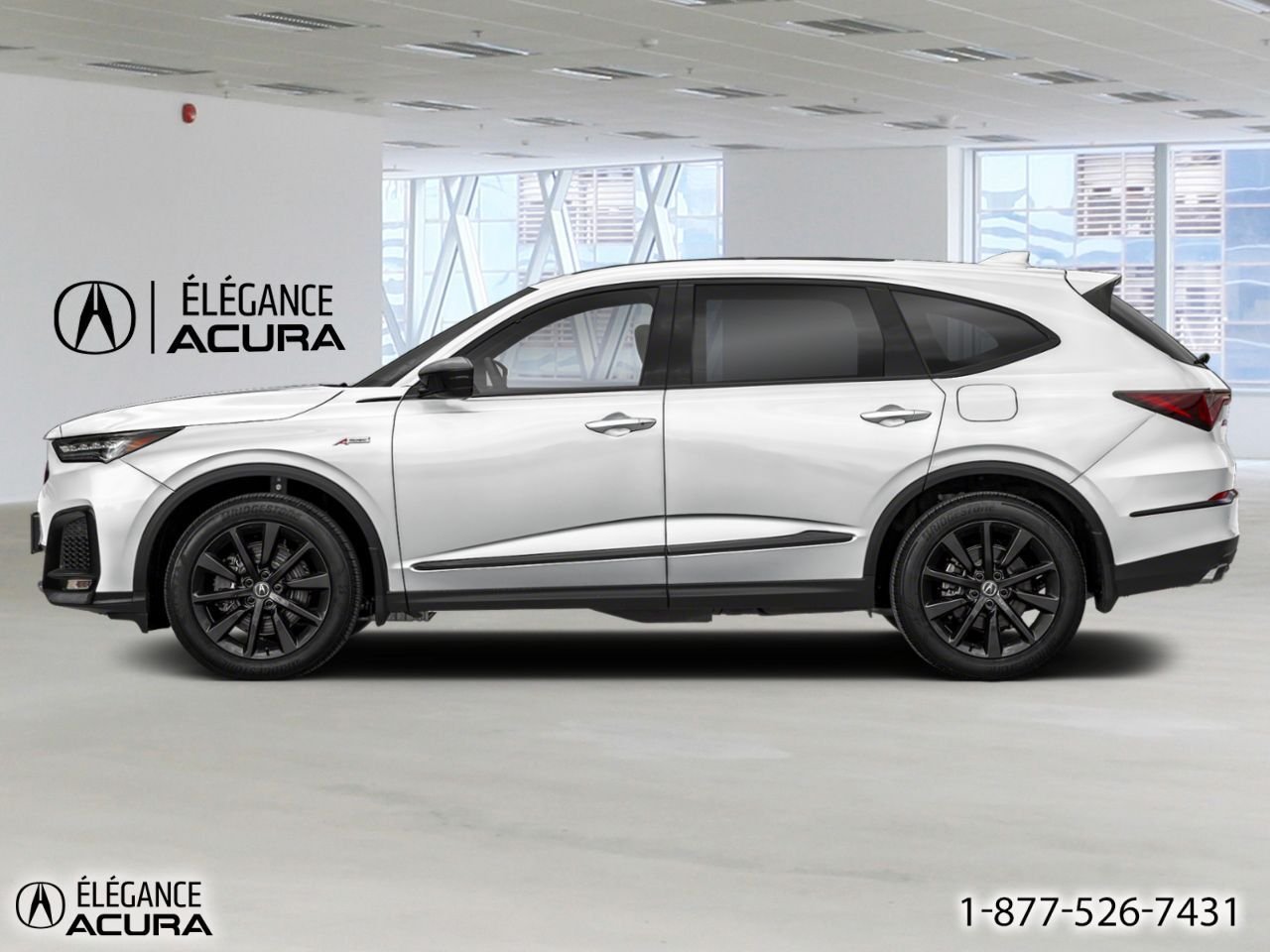 ACURA MDX A-SPEC | 26110 2026 Blanc platine nacré Granby - photo #1