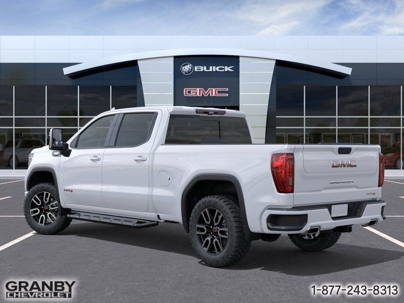 2026 GMC Sierra 1500 K1500 SIERRA CREW CAB AT4 STD/BOX (4SB) SUMMIT WHITE