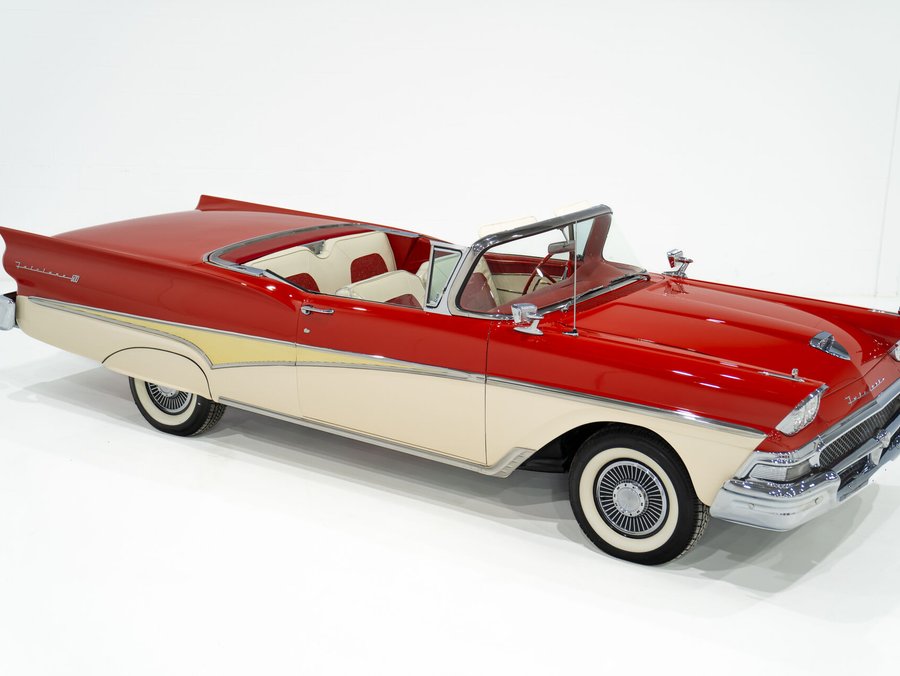 1958 Ford Fairlane 500 Skyliner **PRICE IN USD** Police Interceptor 352 CID Fully Restored