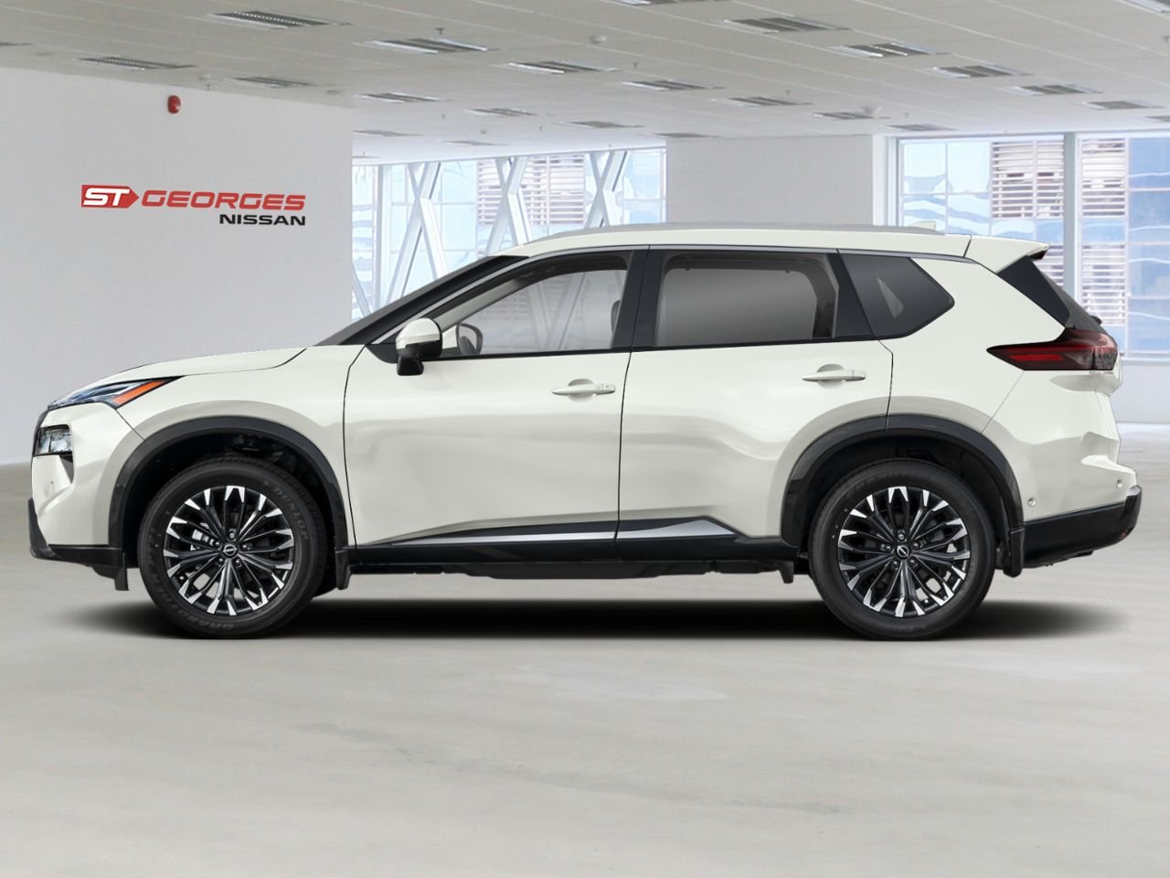 NISSAN Rogue 2026 Blanc Everest nacré triple couche Saint-Georges - photo #2