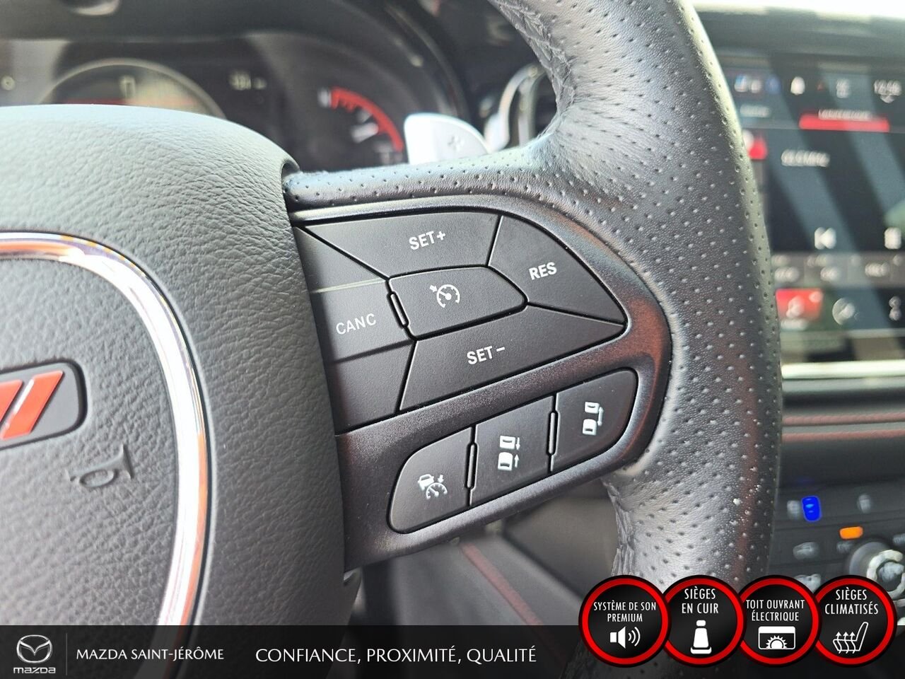 Dodge Durango R/T | BLACK TOP | GROUPE REMORQUAGE | TOIT OUVRANT | 2025 Blanc Saint-Jérôme - photo #16