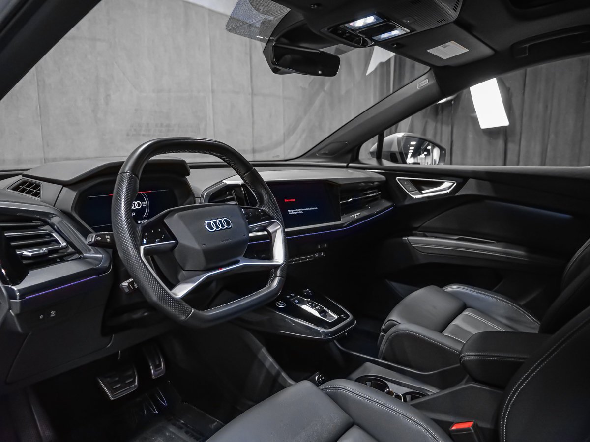 Audi Q4 e-tron 2023 Gris Montréal - photo #7