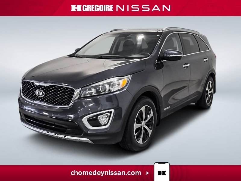 Kia Sorento EX+¨V6 * AWD * Cuir * Toit * Caméra * Mag 2017 Gris