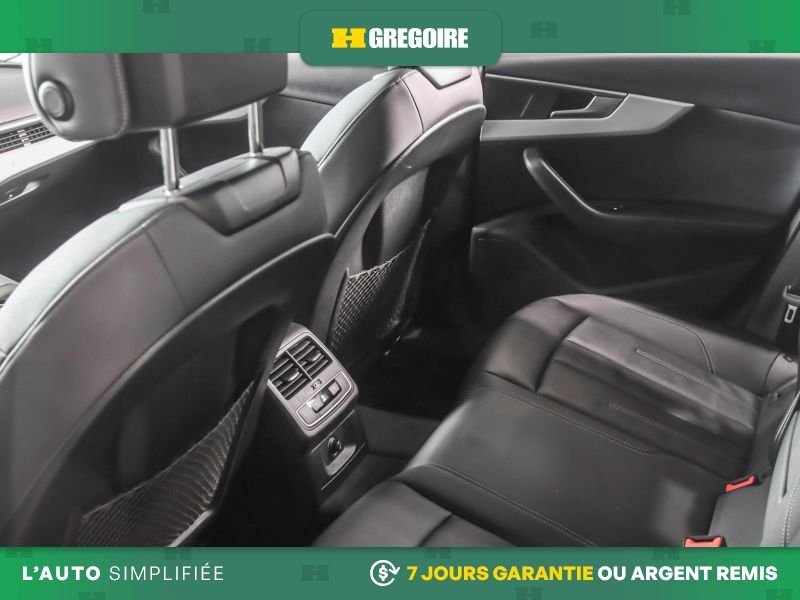 Audi A4 821306 | PROGRESSIVE AWD AUTO A/C CUIR TOIT NAV MAGS 2021 Noir Laval - photo #24