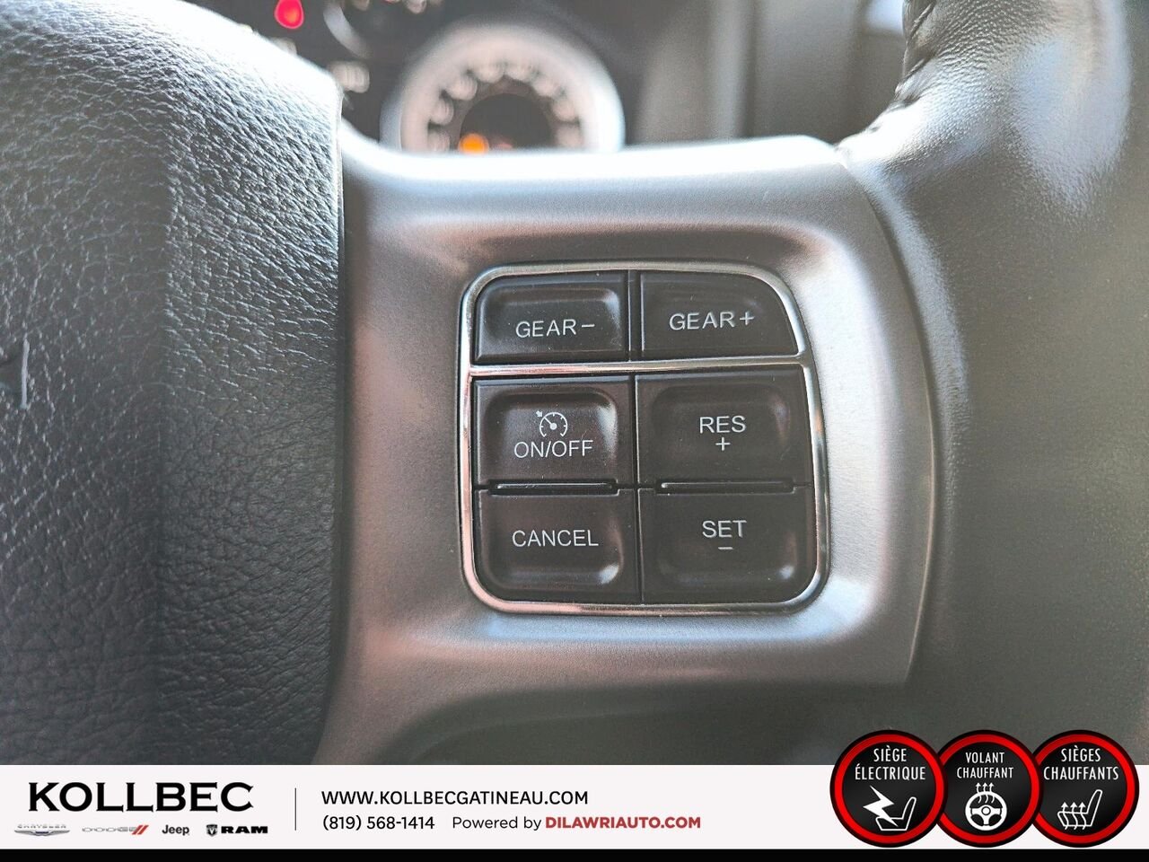 RAM 1500 SLT CrewCab 4x4 2022 Blanc Ottawa & Gatineau - photo #9