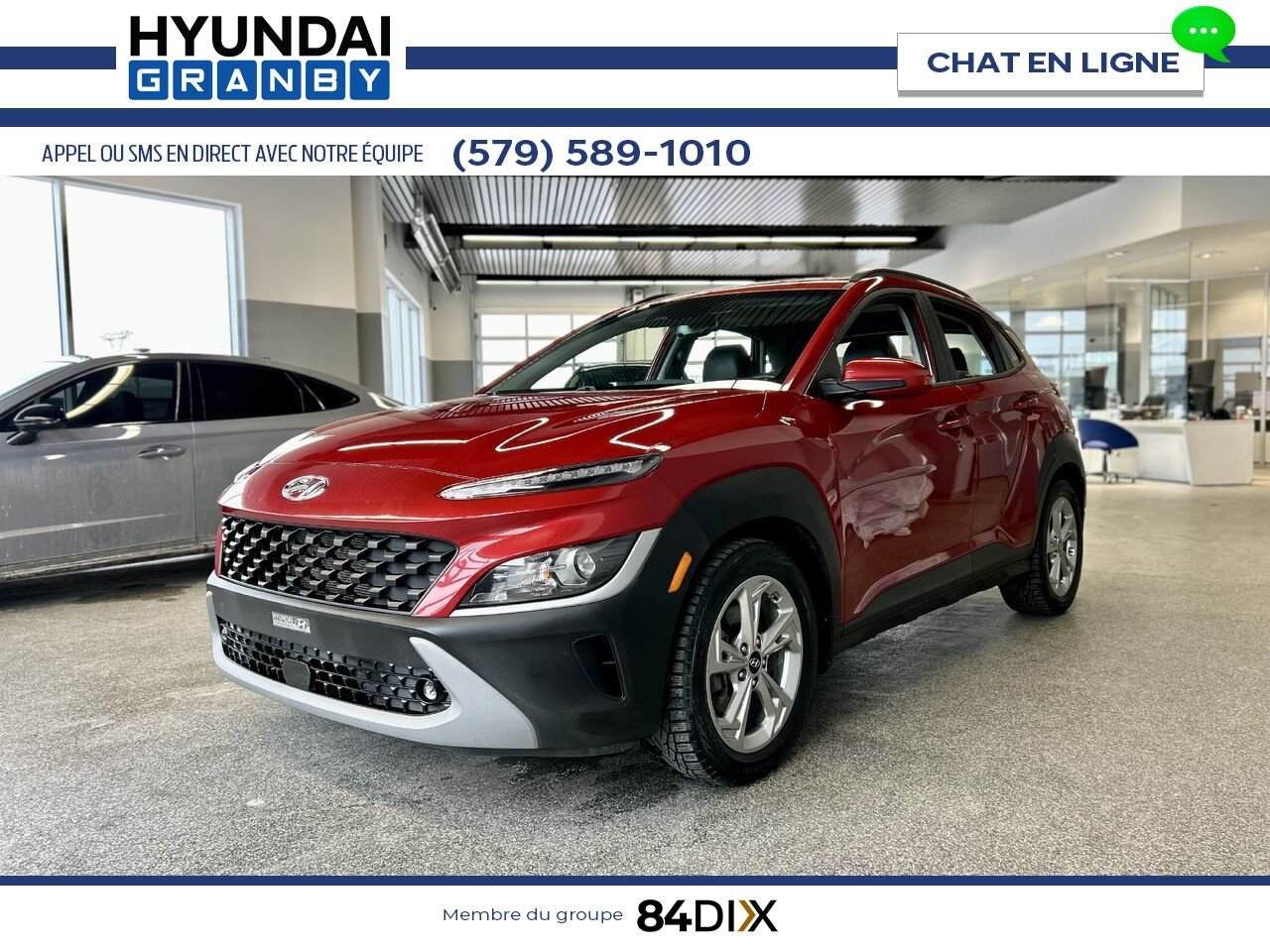 2022 Hyundai Kona Red Granby - photo #3