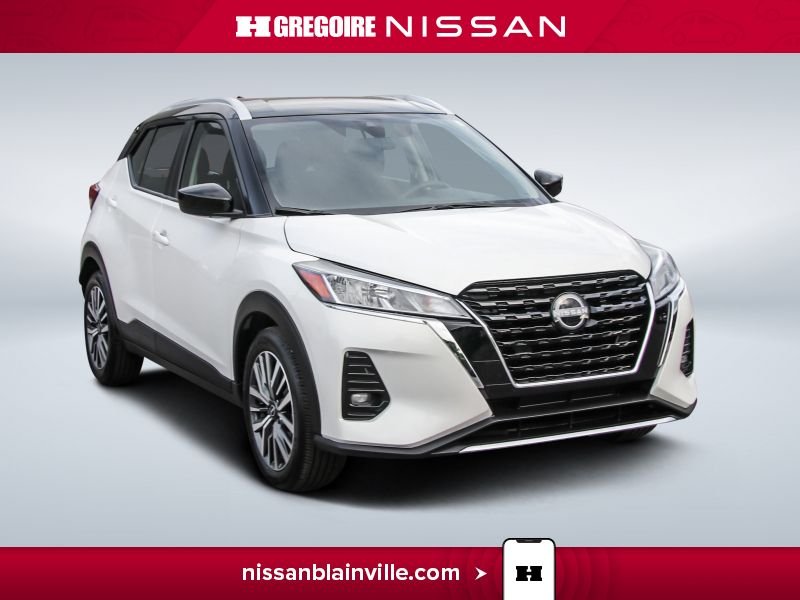 Nissan Kicks 2023 Blanc Laval - photo #0