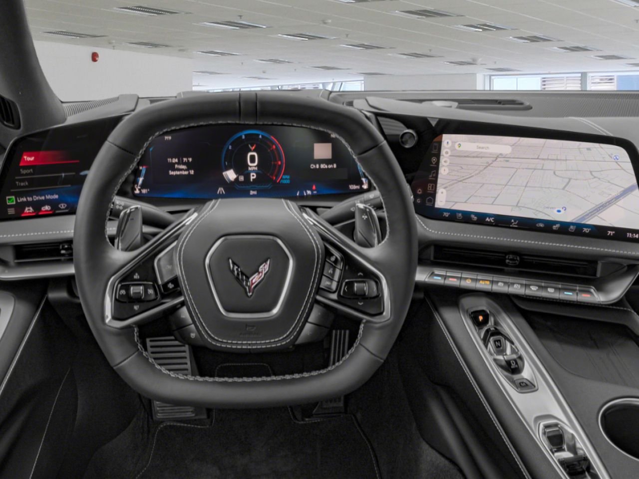 CHEVROLET Corvette CORVETTE STINGRAY COUPE 1LT (1LT) | 27-0165 2027 Noir Granby - photo #5