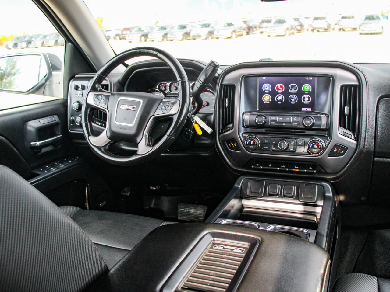 2016 GMC Sierra 1500 4WD Crew Cab 143.5 SLT White Sherwood Park - photo #32