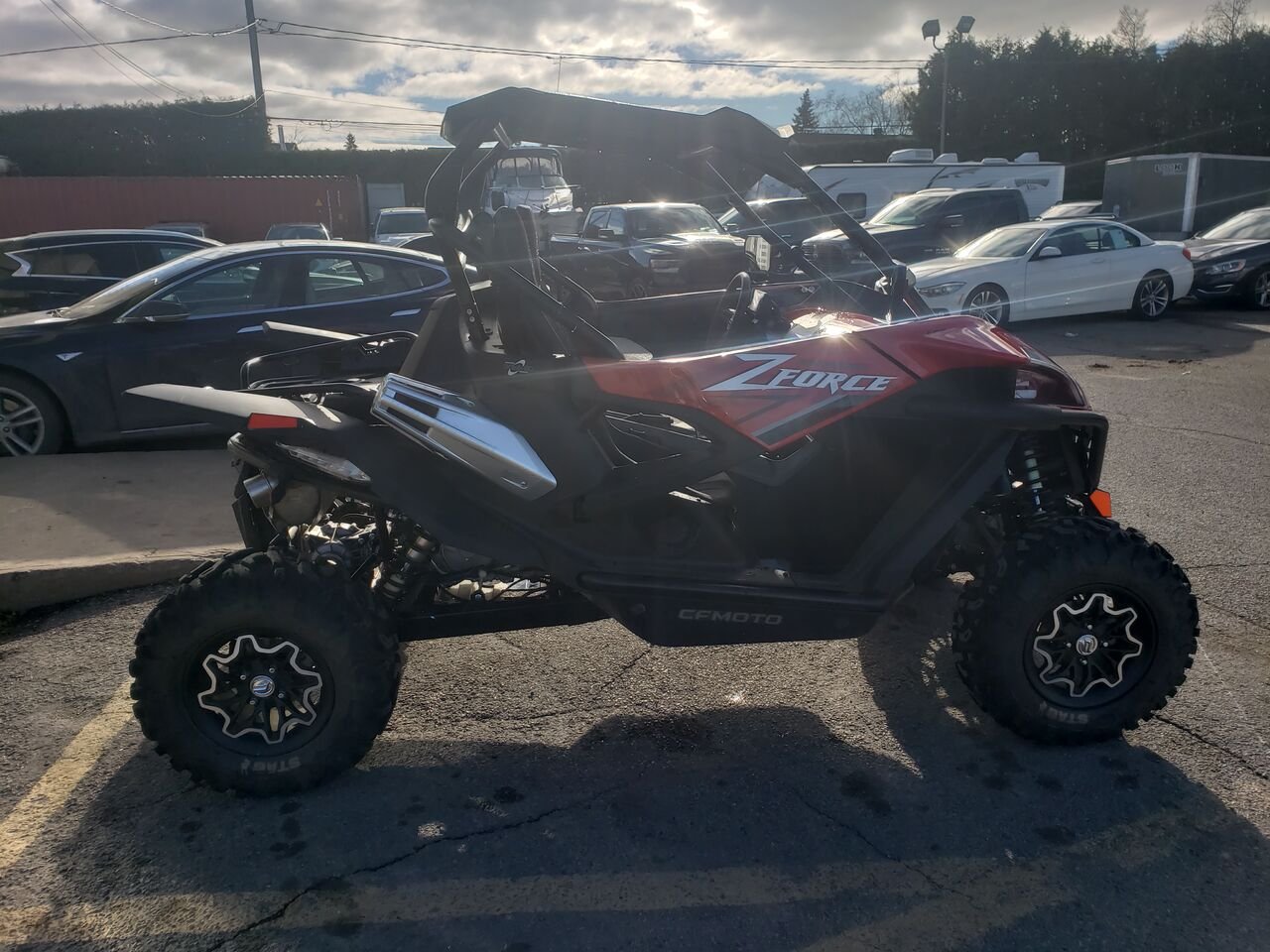 CF MOTO Z FORCE 950 2022 Rouge Longueuil, - photo #7