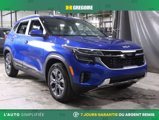 2025 Kia Seltos EX AWD AUTO A/C MAGS CUIR TOIT CAM RECUL BLUETOOTH Blue