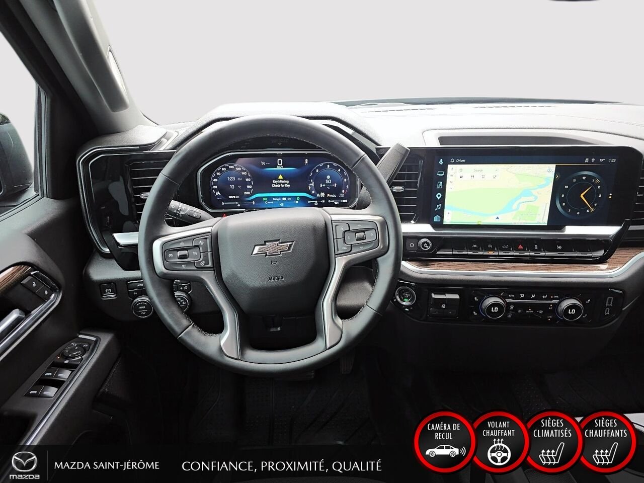 2026 Chevrolet Silverado 1500 RST | CABINE MULTIPLACE | COUVRE-CAISSE RIGIDE | MARCHEPIEDS Black Saint-Jérôme - photo #21