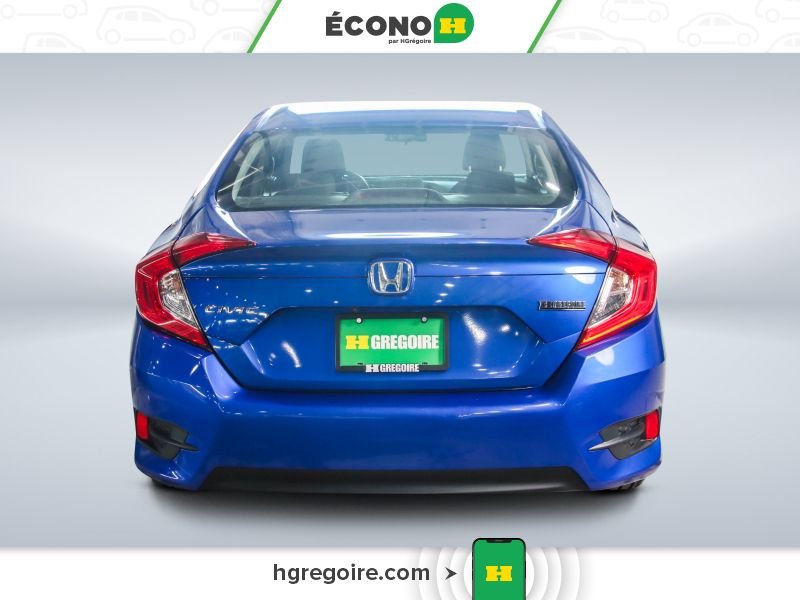 Honda Civic 821859 | LX A/C GR ELECT MAGS 2016 Bleu Laval - photo #5