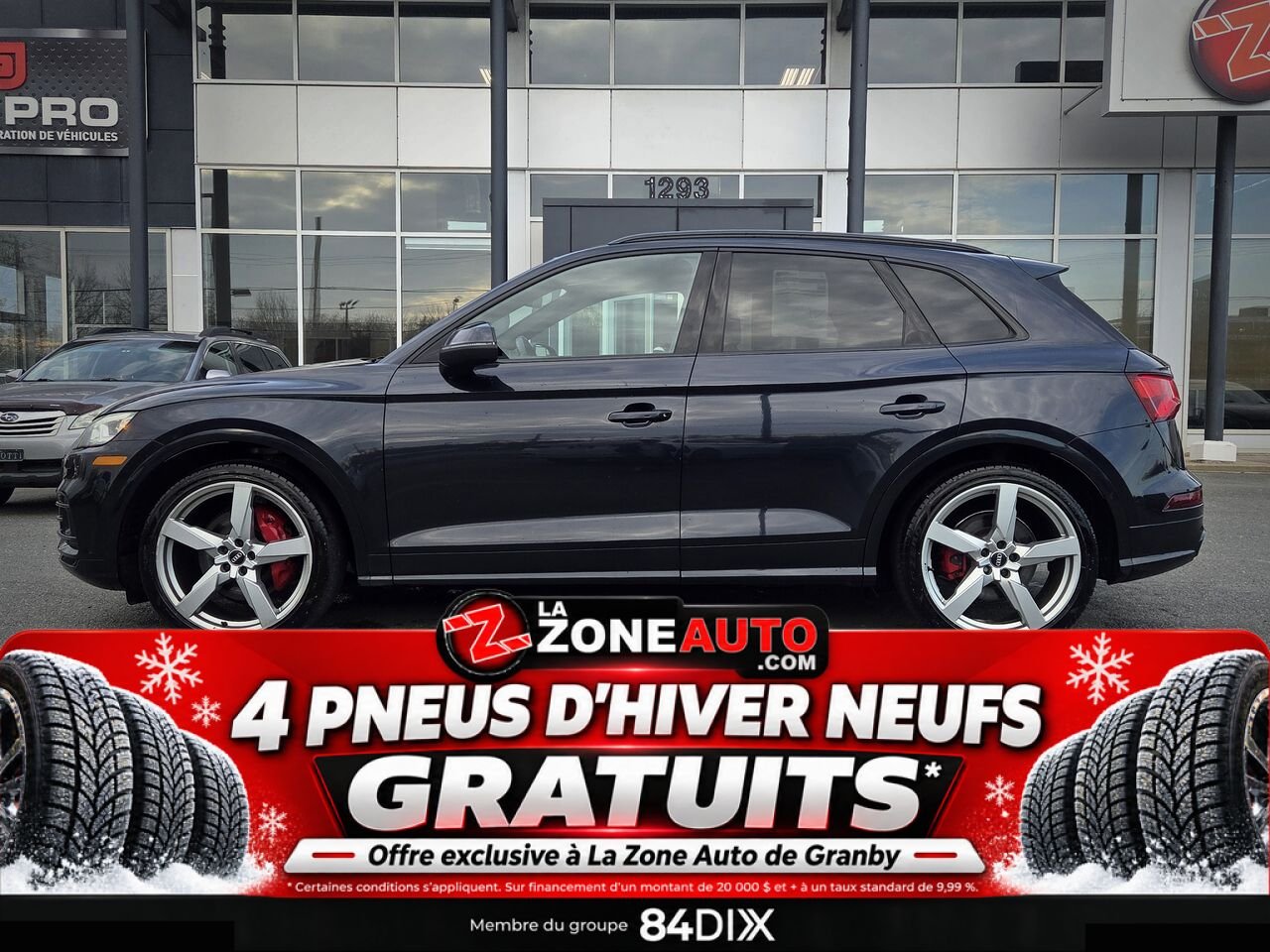 Audi SQ5 Technik 2019 Bleu Granby - photo #2