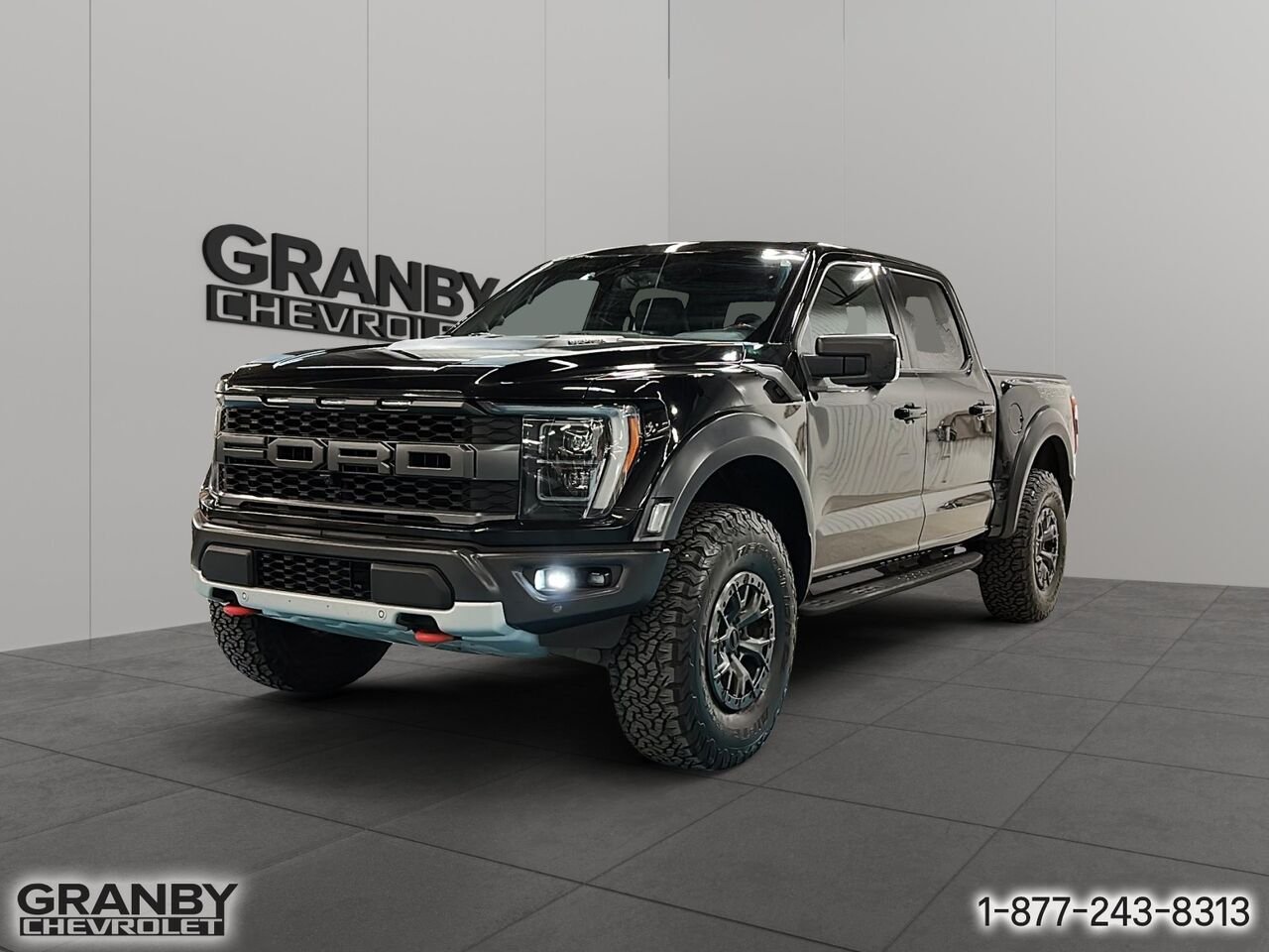 2021 Ford F-150 Raptor SuperCrew 4RM caisse de 5,5 pi | 26-0610A Black Granby - photo #0