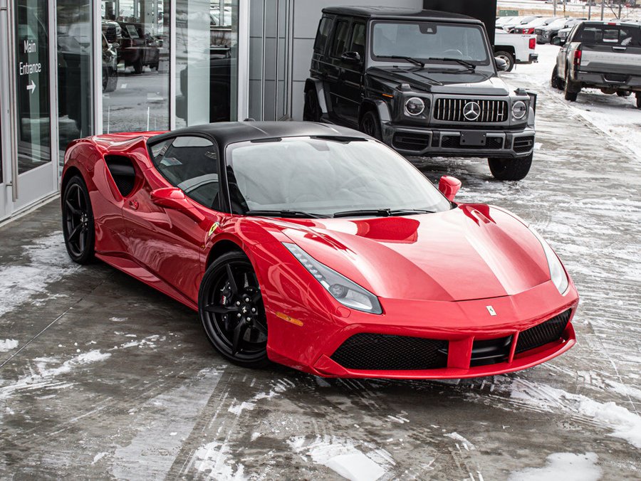 2019 Ferrari 488 GTB 2019 Red