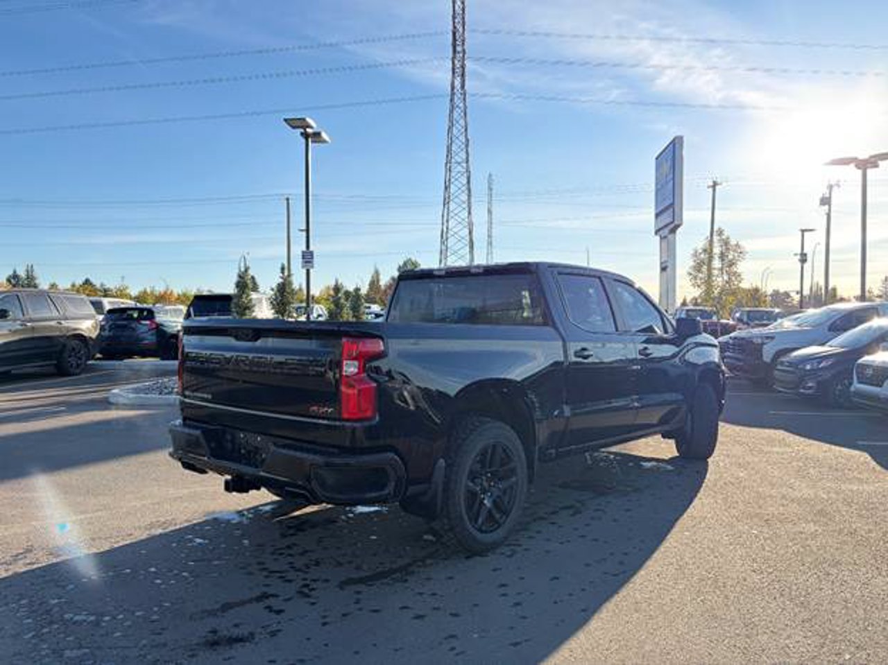 2024 Chevrolet Silverado 1500 4WD Crew Cab 147 RST Black Sherwood Park - photo #4