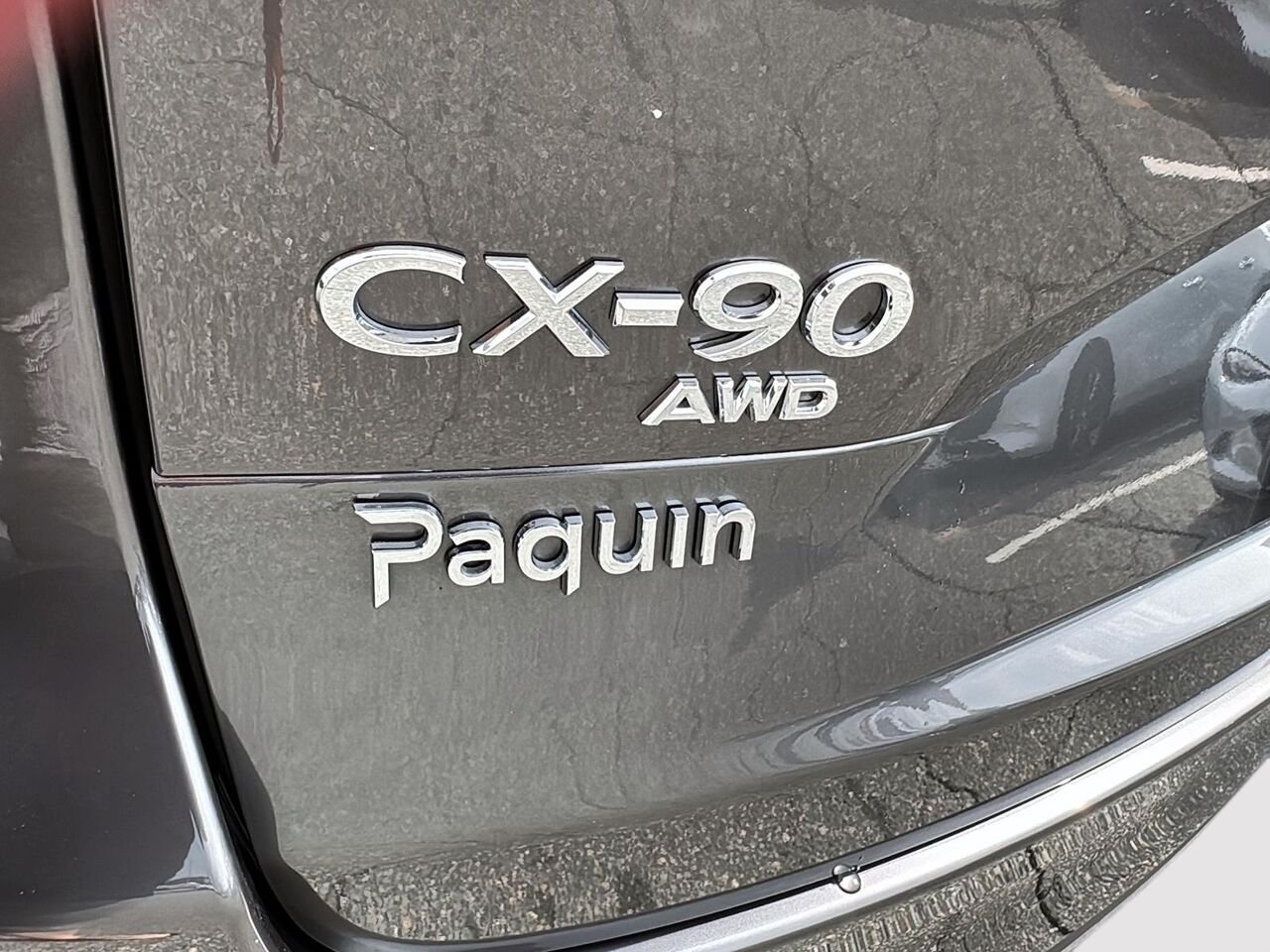 Mazda CX-90 hybride léger 2025 Gris Rouyn-Noranda - photo #5