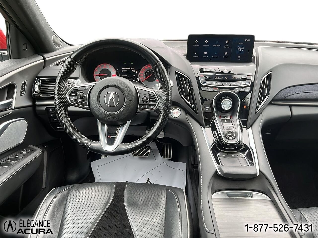 2021 Acura RDX A-Spec TI | A8927A Red Granby - photo #12