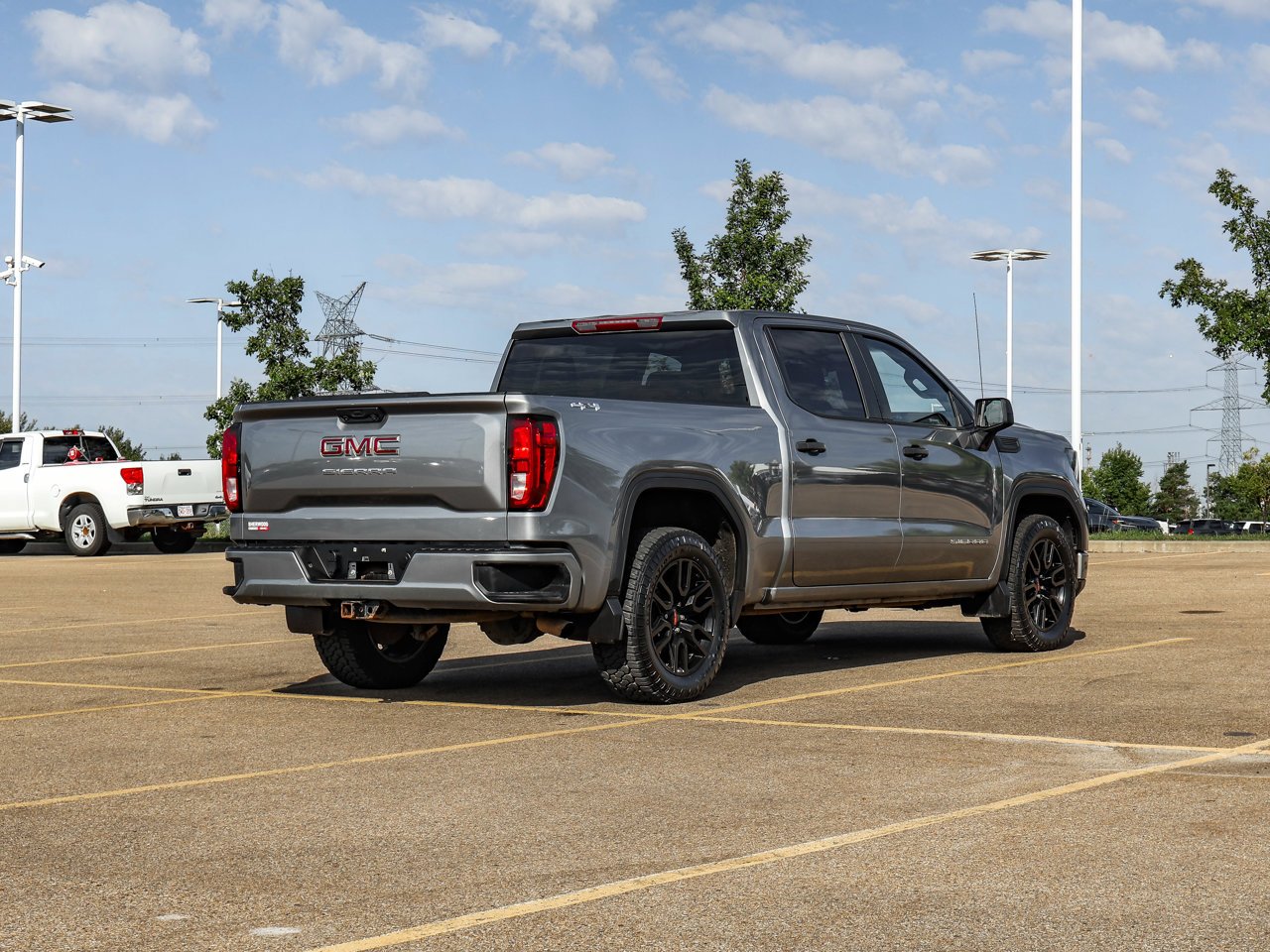 2023 GMC Sierra 1500 4WD Crew Cab 147 Pro Grey Sherwood Park - photo #7