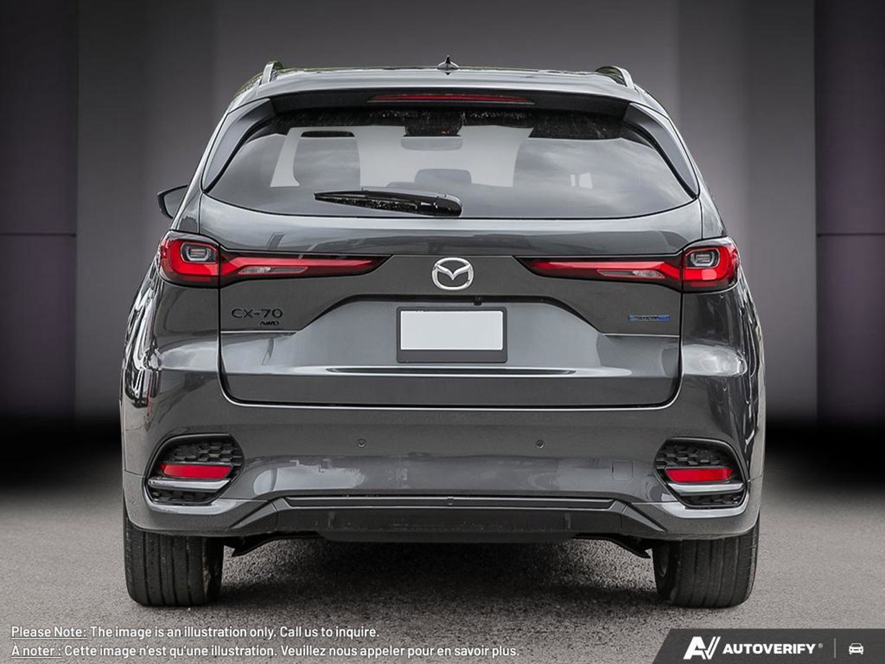 Mazda CX-70 hybride rechargeable JM3KJDHA8T1206358 2026 Gris mécanique métallisé Mirabel - photo #4