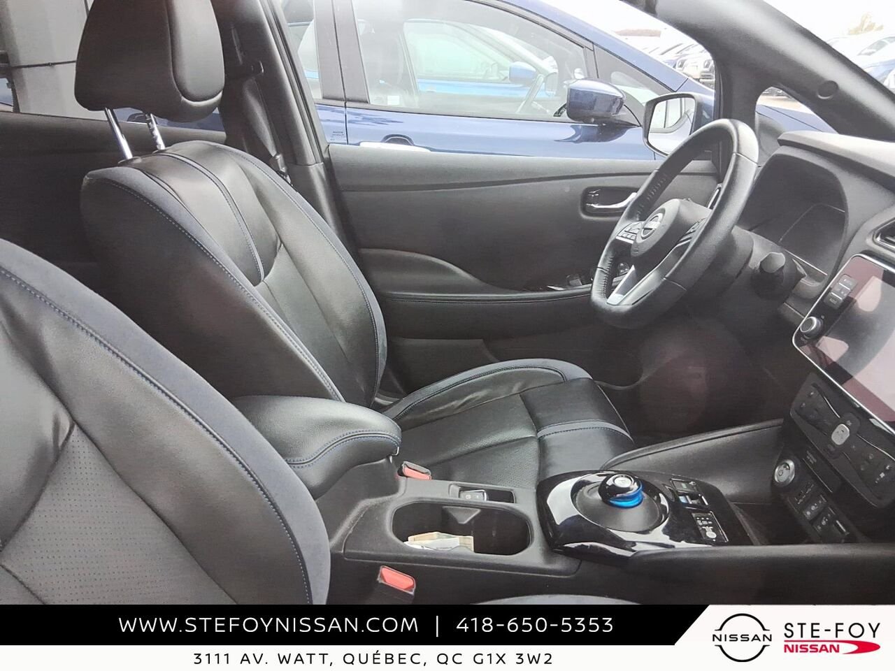 2023 Nissan LEAF SL PLUS Blue Ste-Foy - photo #2