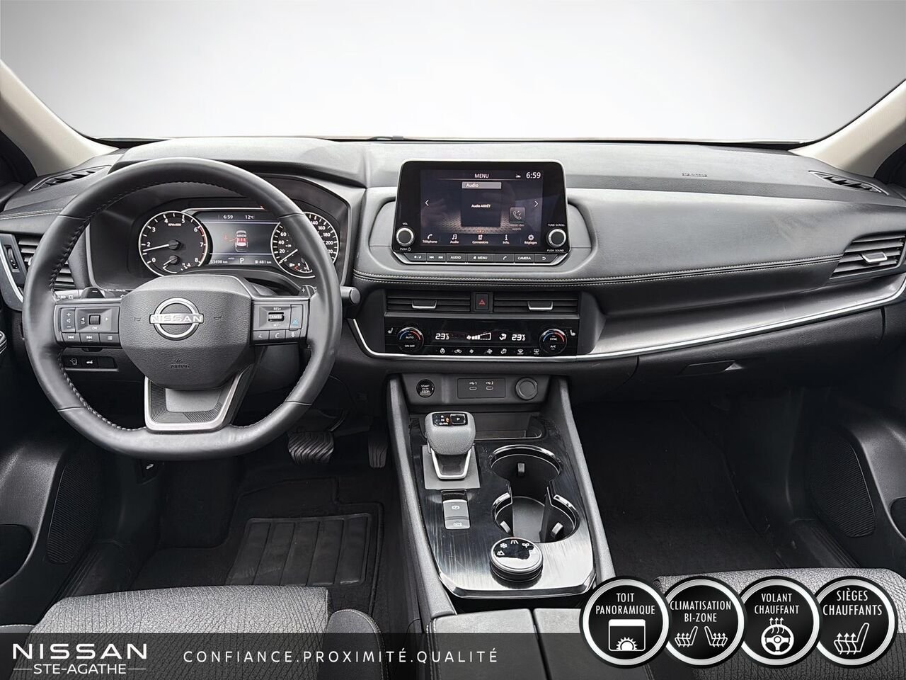 Nissan Rogue 2025 Blanc Ste-Agathe des Monts - photo #9