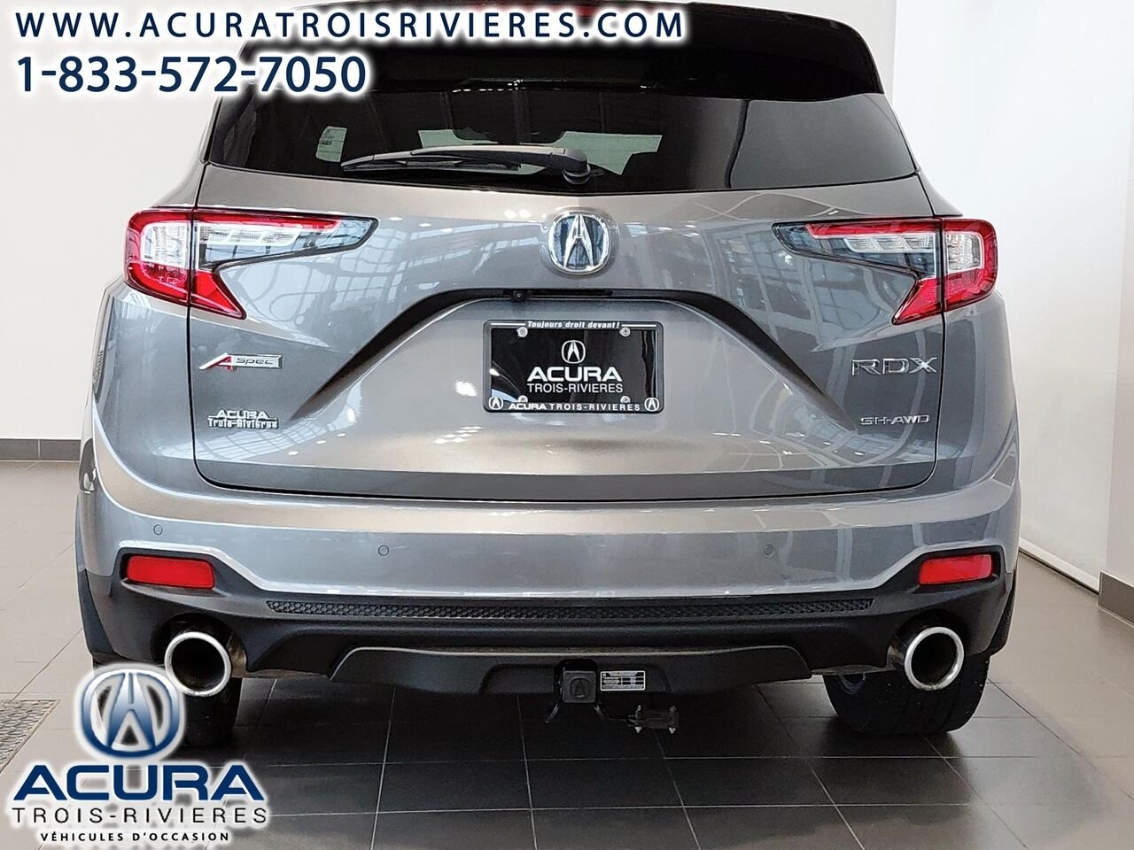 Acura RDX PLATINUM CARBONE 2023 Gris Trois-Rivières - photo #8