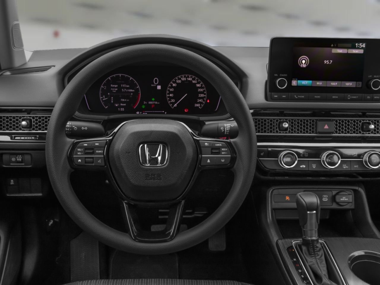 2026 Honda Civic Berline LX CVT White Gatineau - photo #10