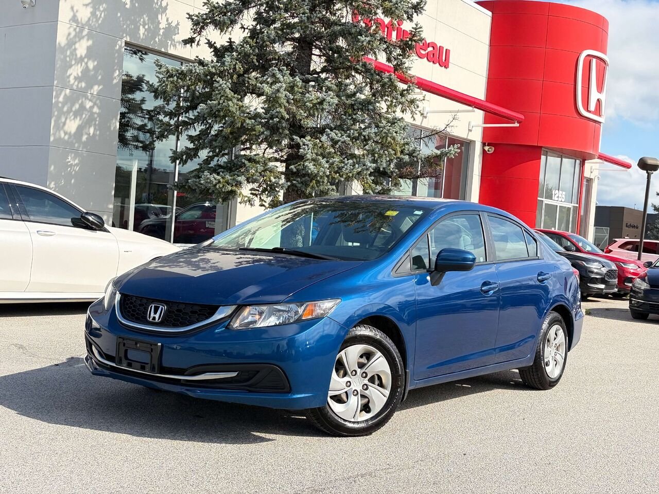 Honda Civic LX 2015 Bleu Gatineau - photo #7