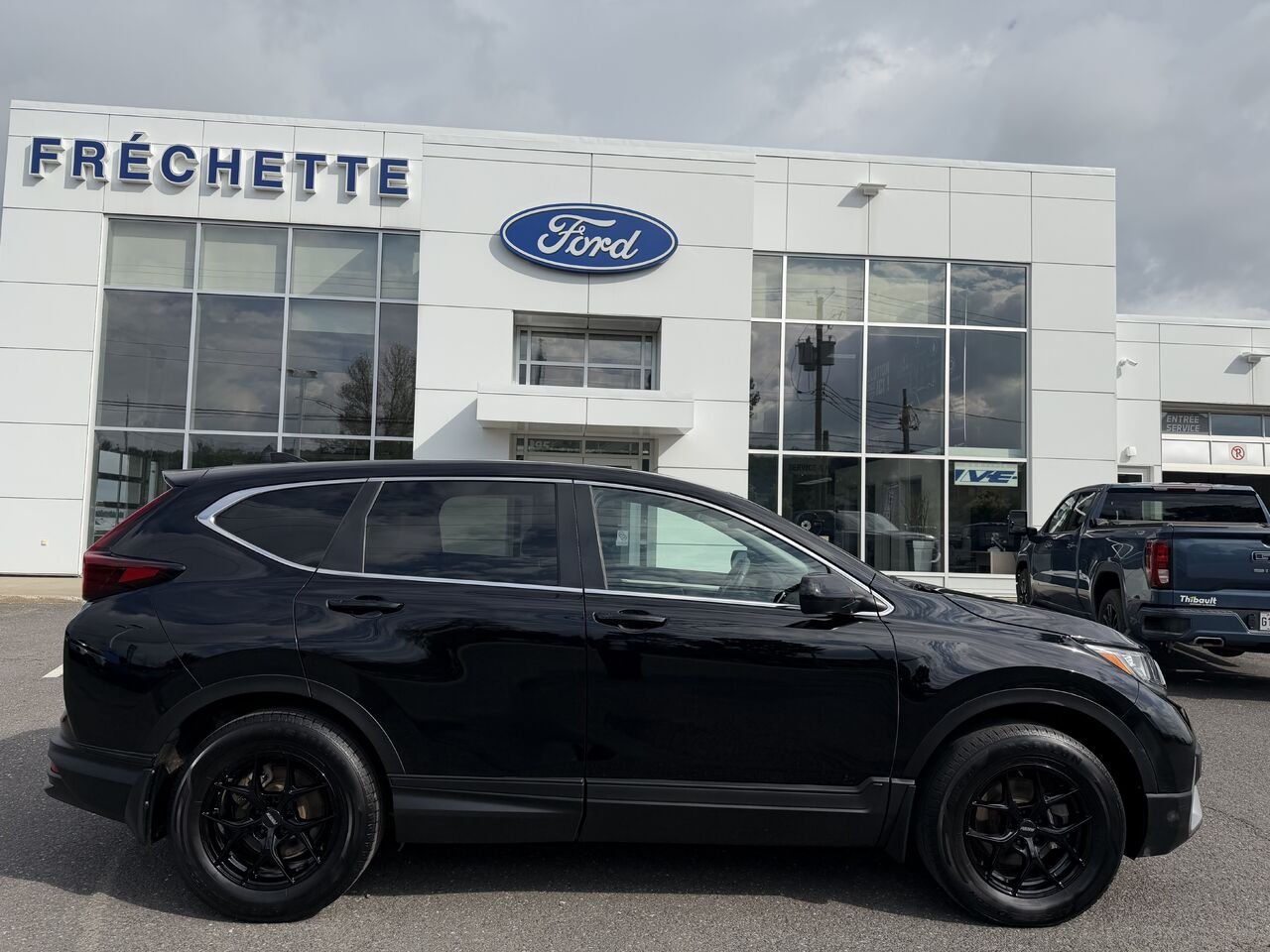 2021 HONDA CR-V LX Black Montmagny - photo #1