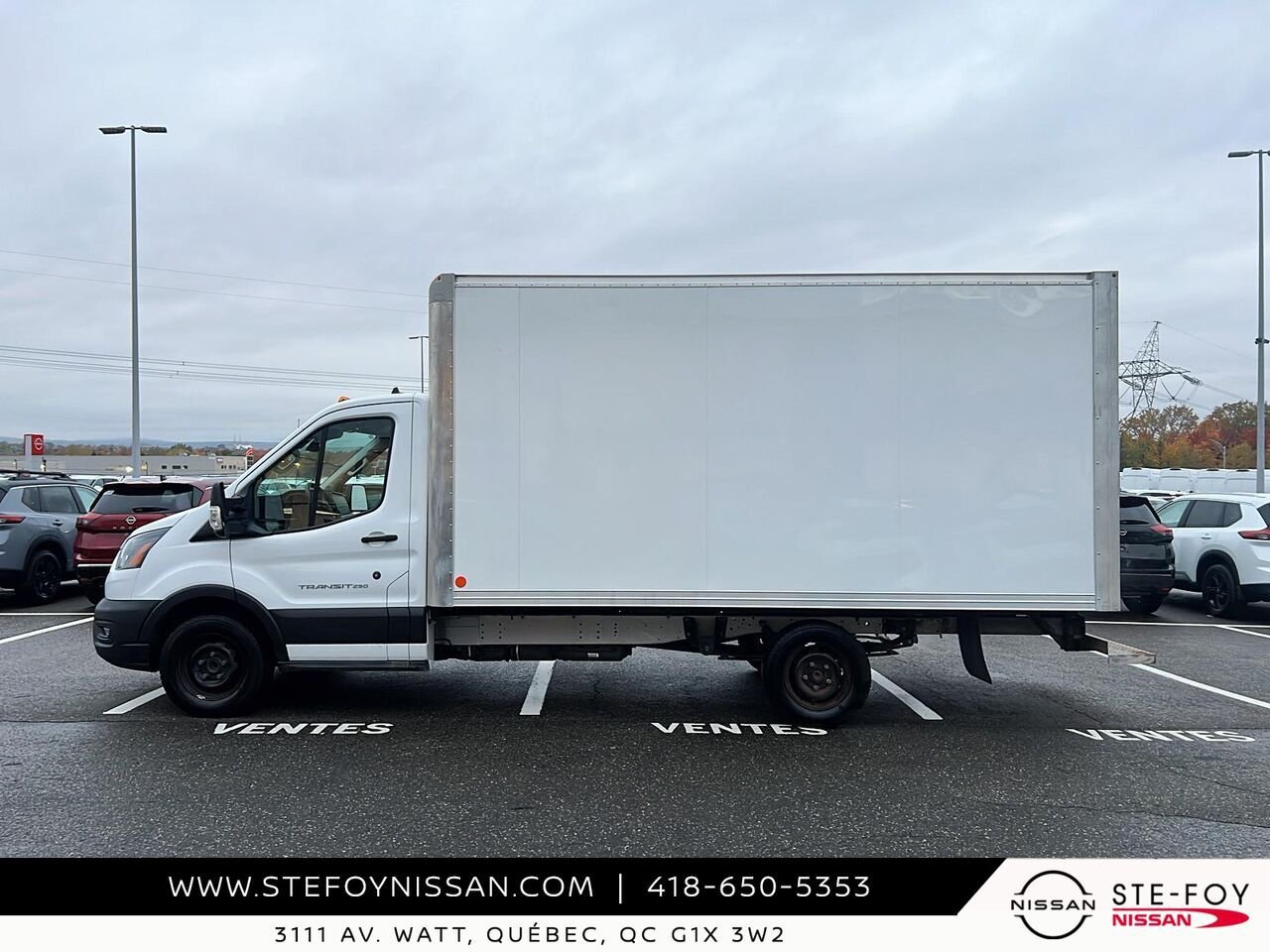 2024 Ford Transit fourgon tronqué White Ste-Foy - photo #2