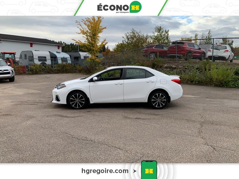 2018 Toyota Corolla White Blainville - photo #4