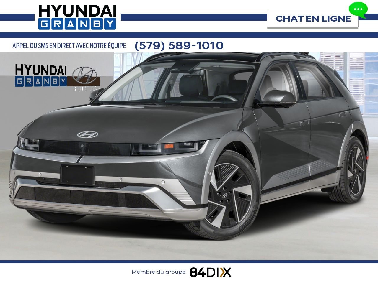 HYUNDAI IONIQ 5 2026 Gris écotronique Granby - photo #0