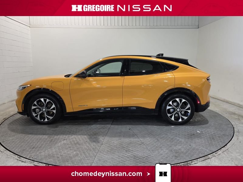 2022 Ford Mustang Mach-E Yellow Laval - photo #16