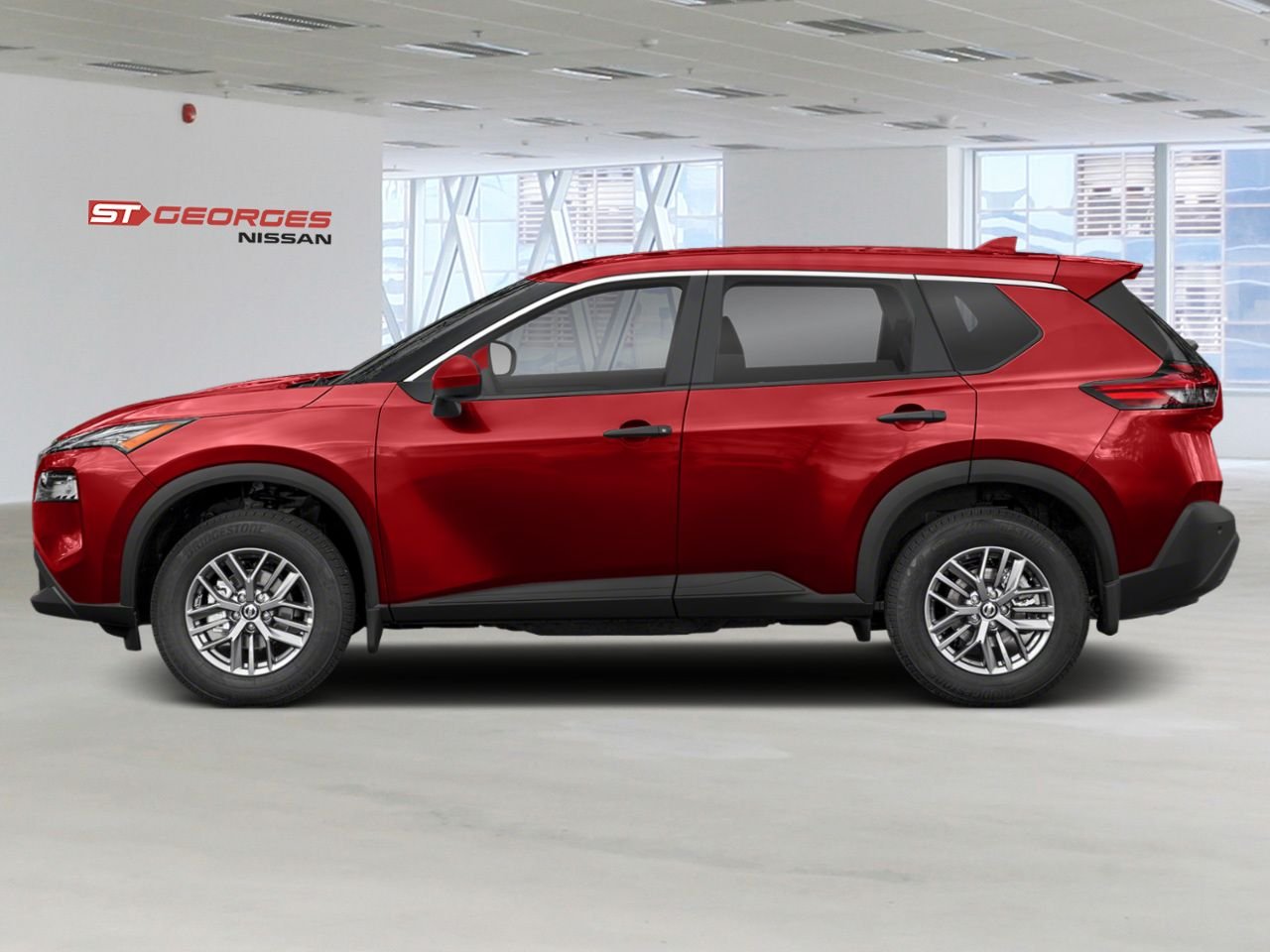 2021 Nissan Rogue Red Saint-Georges - photo #1